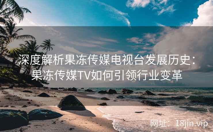 深度解析果冻传媒电视台发展历史：果冻传媒TV如何引领行业变革