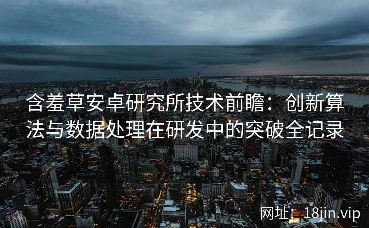 含羞草安卓研究所技术前瞻：创新算法与数据处理在研发中的突破全记录