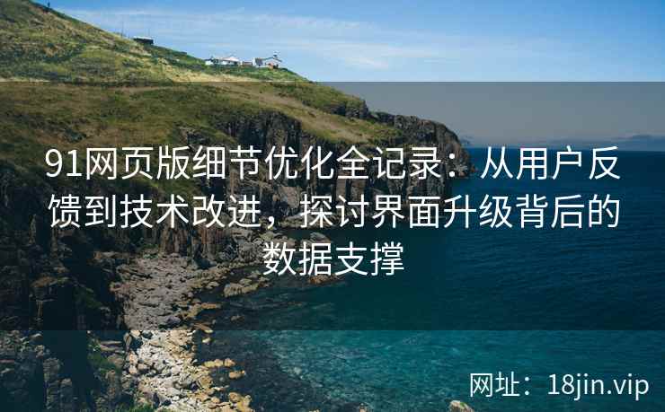 91网页版细节优化全记录：从用户反馈到技术改进，探讨界面升级背后的数据支撑